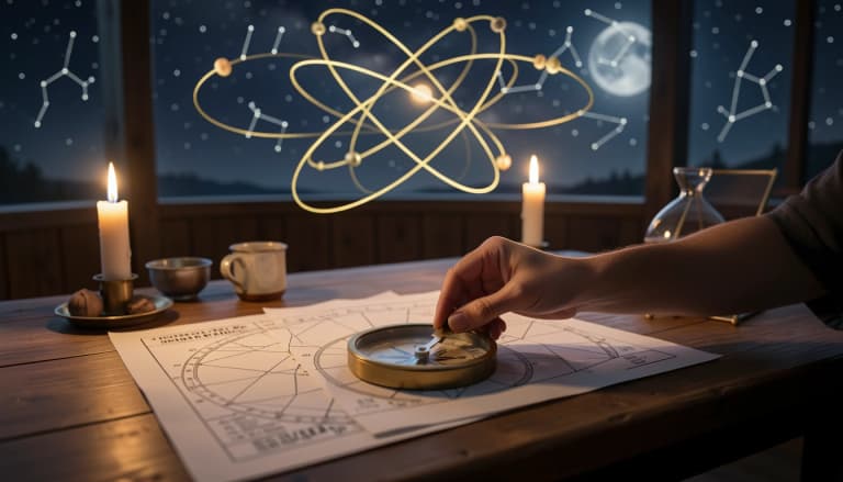 Generate a Davison relationship chart from the time-space midpoint of two birth charts. Understand the soul of your relationship with this free tool.