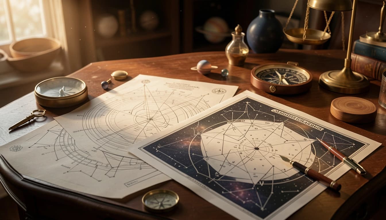 Calculate the exact midpoints between all major planets and points in your natal chart with the YesAstrology Premium Report.
