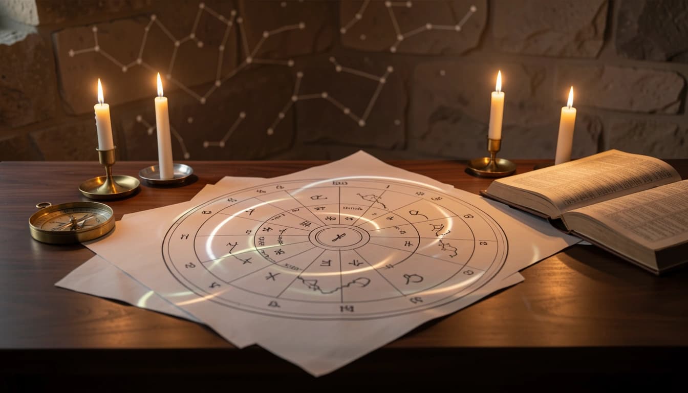 View all twelve house cusps, signs and planetary placements in your natal chart for complete house analysis.