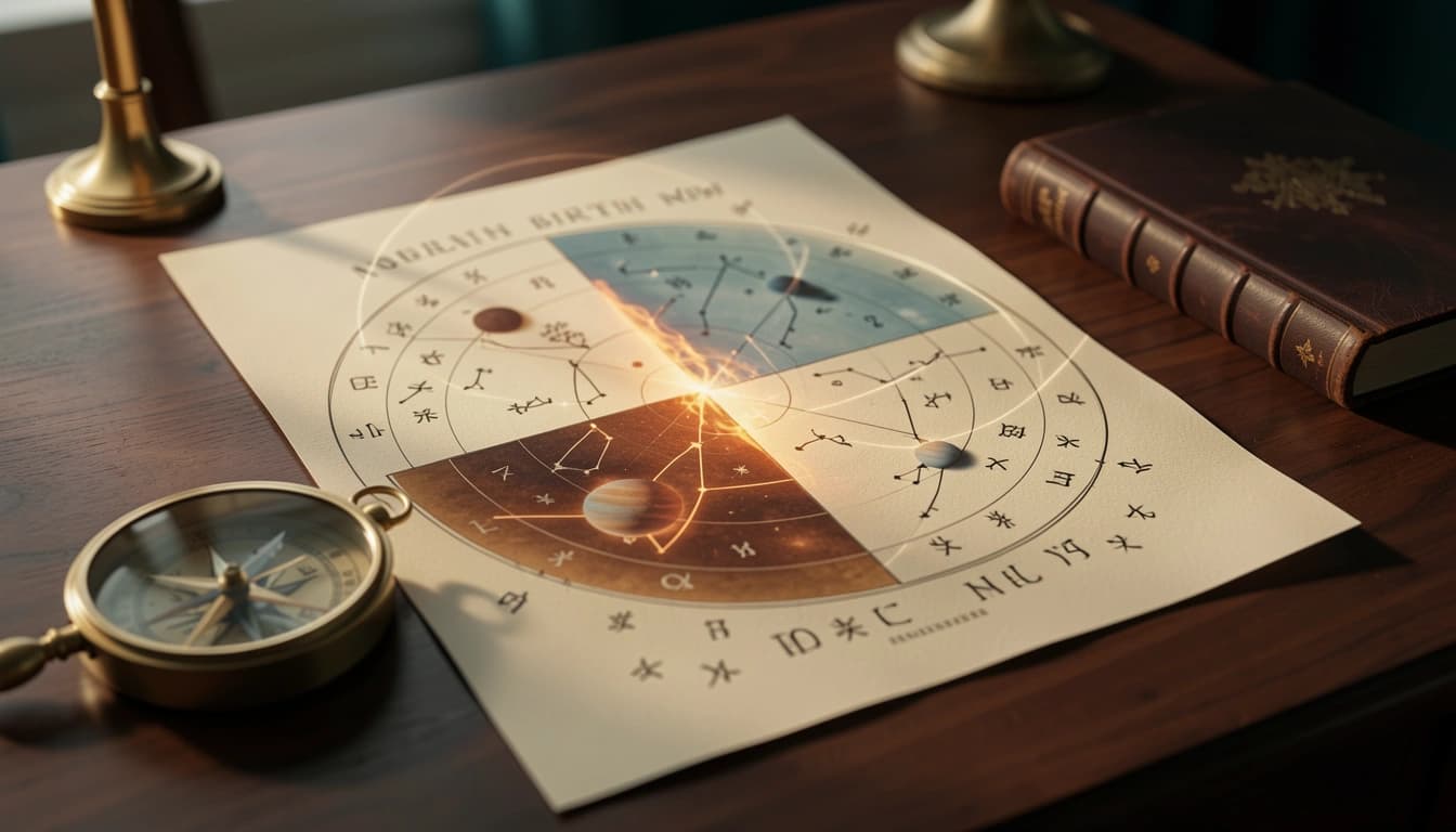 Discover the dominant element and modality in your birth chart through elemental balance, modal emphasis and planetary distribution.