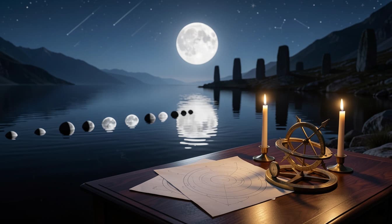Find your Moon nakshatra, pada and Vedic chart context from birth data for deeper Vedic astrology understanding. Free Moon nakshatra calculator.