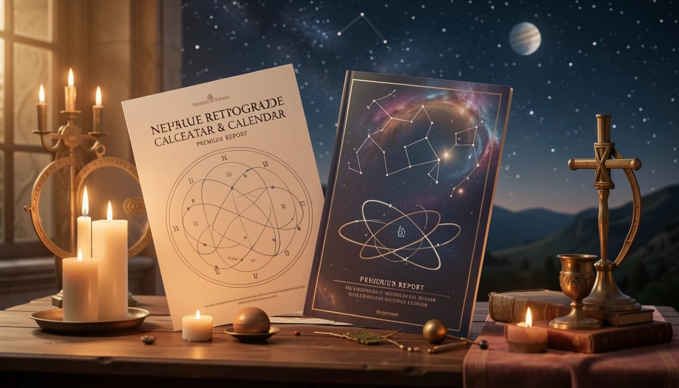 Find Neptune retrograde dates 2024–2030 and current status. Personalized interpretation of retrograde timing, sign placements and life areas.