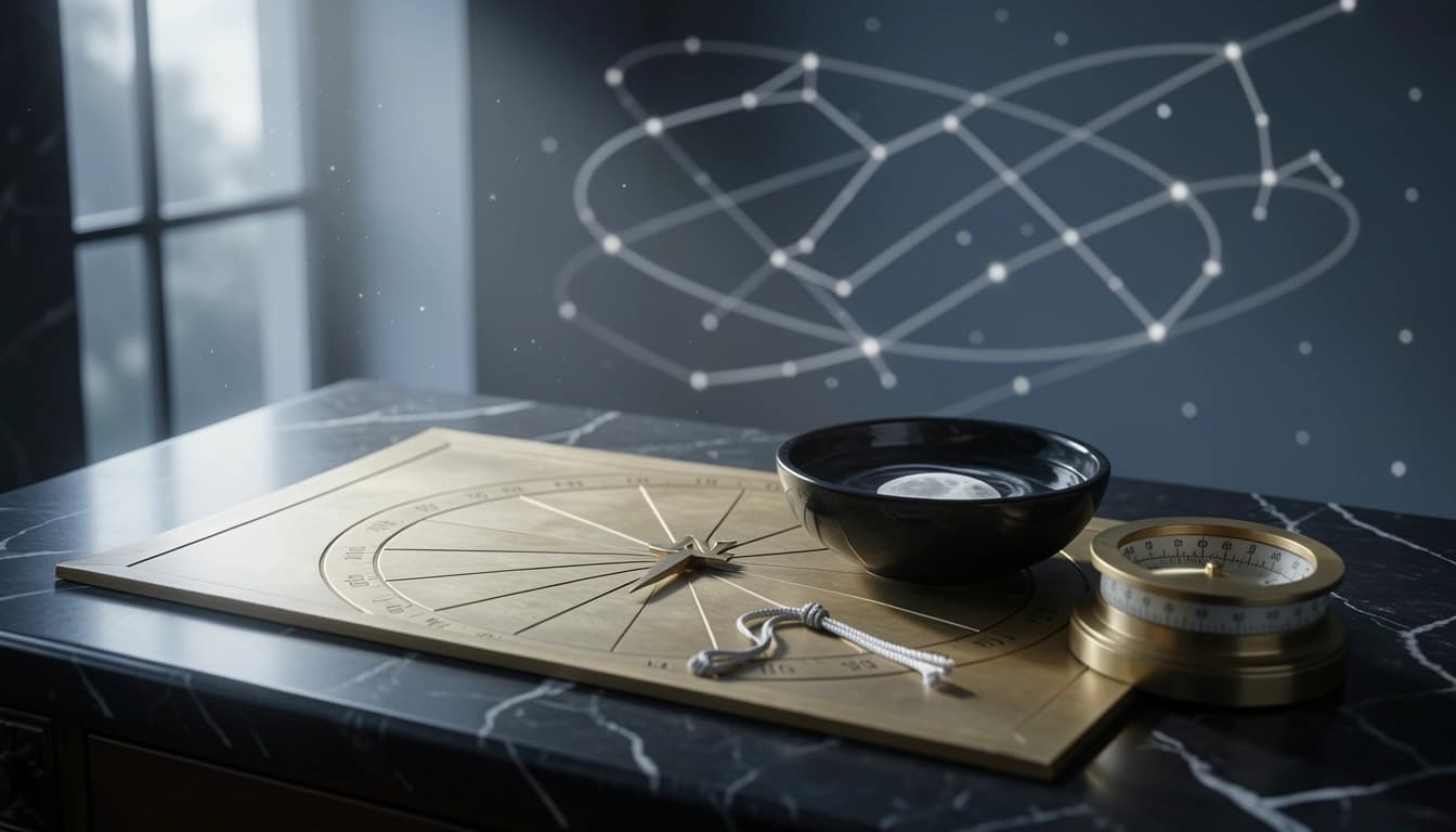 Find your North Node sign and house placement to discover your soul's purpose, growth direction and karmic path.