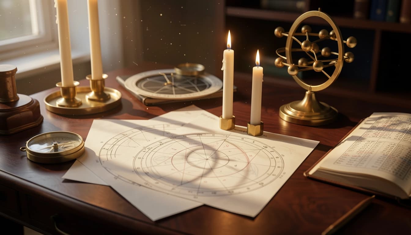Calculate personal daily transit aspects to your birth chart for daily astro guidance. See what today's planets mean for you.