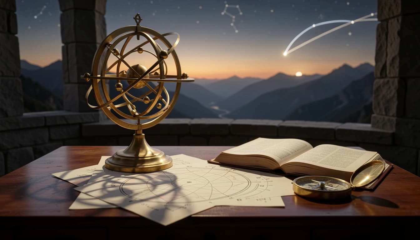 See current planetary positions, retrograde status, and active aspects in real time. Understand what today's sky means for you.