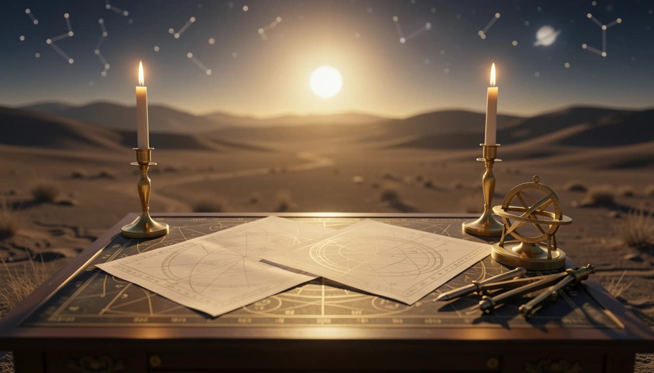 Calculate annual Solar Return charts for two partners and compare shared annual themes with the YesAstrology Premium Report.