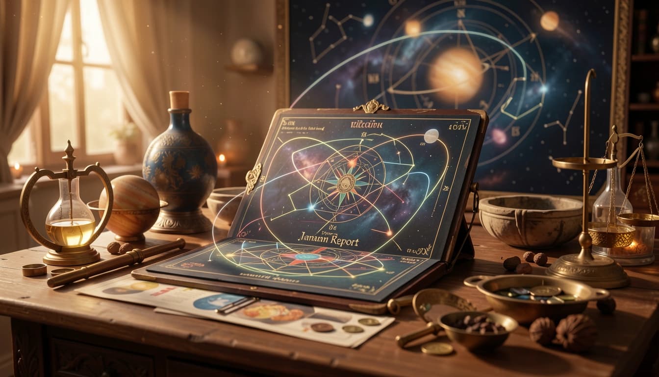Comprehensive astrological analysis, planetary mechanics, and actionable insights for Vedic Janam Kundli Calculator Premium Report. Discover key timings an