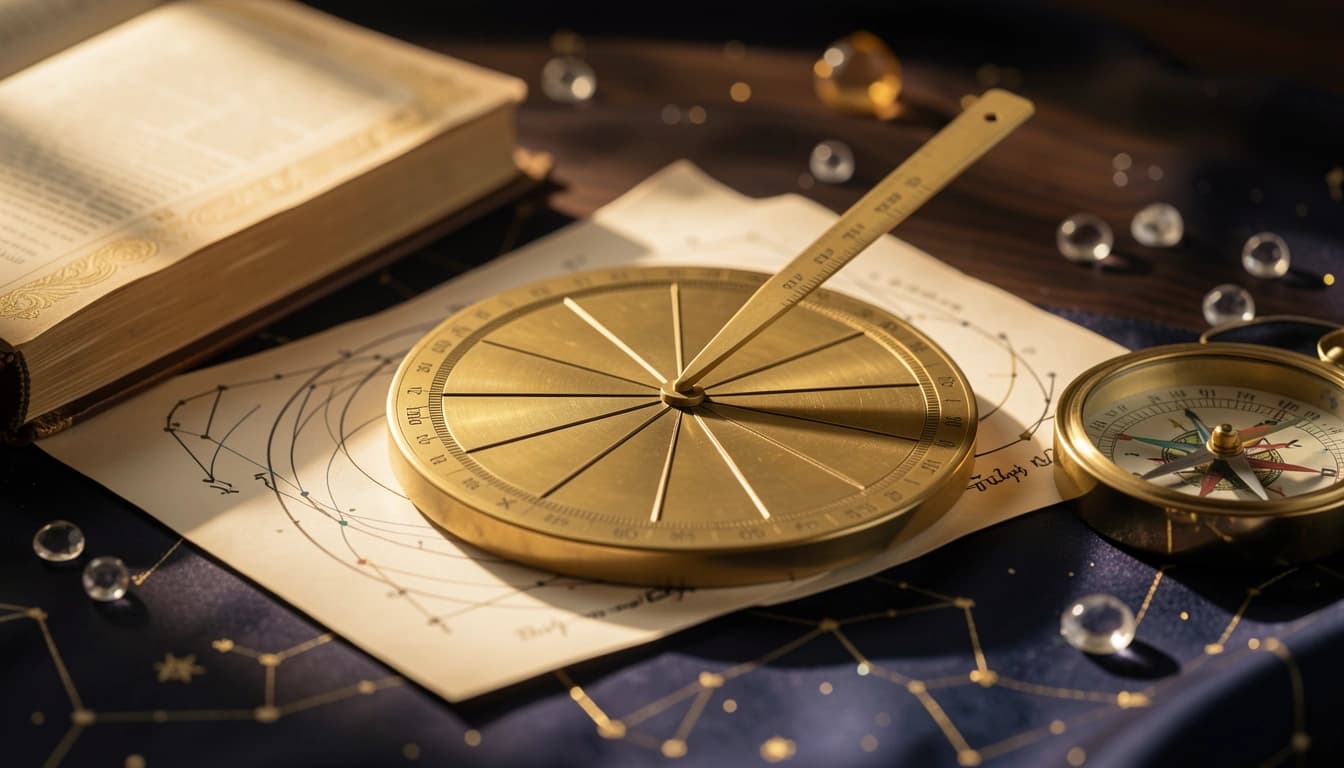 Find your zodiac sign from the natal Sun placement and discover your core personality traits and elemental nature.