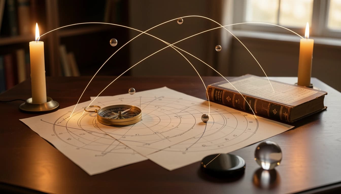 Go beyond the basics with the Antiscia Contra-Antiscia Calculator Premium Report. Discover hidden planetary links, synastry dynamics and subconscious patterns.
