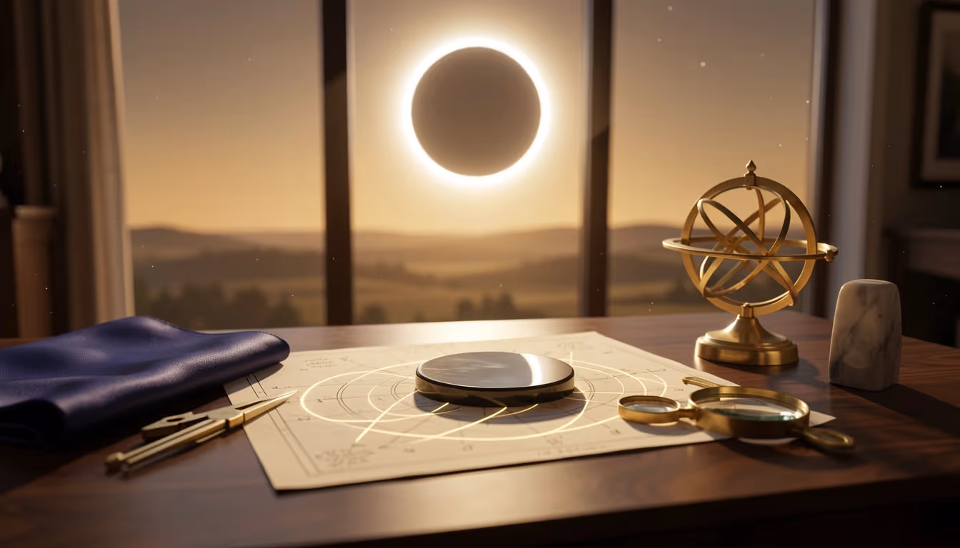 Order your personalized Personal Eclipse Impact & Awakening Premium Analysis Report. Comprehensive astrological interpretation, planetary placements, and lifetime cosmic guidance.