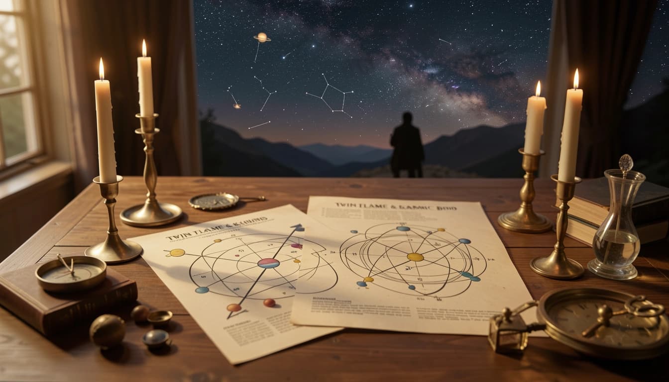 Comprehensive astrological analysis, planetary mechanics, and actionable insights for Twin Flame & Karmic Bond Synastry Premium Analysis Report. Discover k