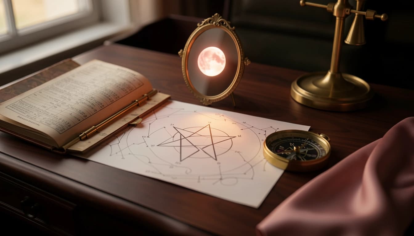 Calculate your prenatal Venus Star Point and discover whether you were born under the Morning Star or Evening Star, plus your place in the 8-year pentagram...